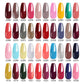 Clou Beaute 8ml Gel Polish Colorful Glitter UV Nail Gel Vernis Semi Permanent Glass Bottle Blue Green White Soak Off Gel Nail