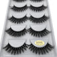 5/3pairs makeup eyelashes soft fluffy lashes false eyelashes dramatic 3d mink lashes lash extension make up 3d cilios faux cils