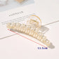 New Big Pearls Acrylic Hair Claw Clips Crab Hairpins Large Makeup Hair Styling Barrettes for Women Hair Accessories Bow Hairgrip