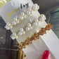 Korean Crystal Pearl Spring Hair Clips Pins for Women Girls Elegant Barrettes Hairpins Hairgrips Headwear Hair Accessories