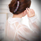 Crystal Rhinestones Flower Hair Combs Clip Vintage Hairpins Bridal Wedding Headdress Women Hair Accessories Disk Headwear Bnads