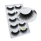 5 Pairs Multipack 3D Mink Lashes False Eyelashes Handmade Wispy Fluffy Long Lashes Natural Eye Makeup Tools Eye Lashes G806