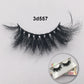 RED SIREN Fluffy Mink Lashes Short Messy Wispy Natural Eyelashes 10mm-18mm Hamdmade Real 3D Mink Eyelashes Makeup False Lashes
