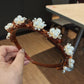 Double Layer Bands Clip Hairbands Fashion Plastic Braided Headband Punk New Knitting Womens Headwear Hair Accessories Pearl