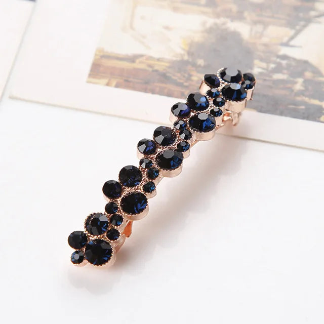 Korean Crystal Pearl Spring Hair Clips Pins for Women Girls Elegant Barrettes Hairpins Hairgrips Headwear Hair Accessories