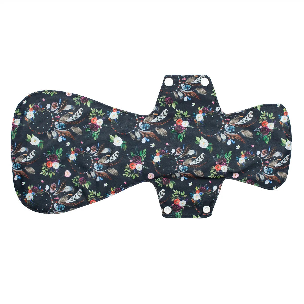 [Sigzagor] New XXL Cloth Menstrual Pad Sanitary Bamboo Charcoal Reusable Overnight Post Partum 16in