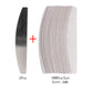 100Pcs Replacement  SandPaper Nail File With Metal Handle Removable  Buffer 100/180 Double-sided Strips Manicure Nail Art Files