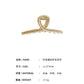 New Pearl Diamond Plate Hair Claw Clip Non-slip Metal Large Shark Clip Crab Hair Clip Women Hair Clips Accessories