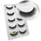 5/3pairs makeup eyelashes soft fluffy lashes false eyelashes dramatic 3d mink lashes lash extension make up 3d cilios faux cils