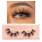 FOXESJI Makeup Eyelashes 3D Mink Eye Lashes Fluffy Soft Wispy Natural Lashes Extension Reusable Fake Lashes Mink False Eyelashes