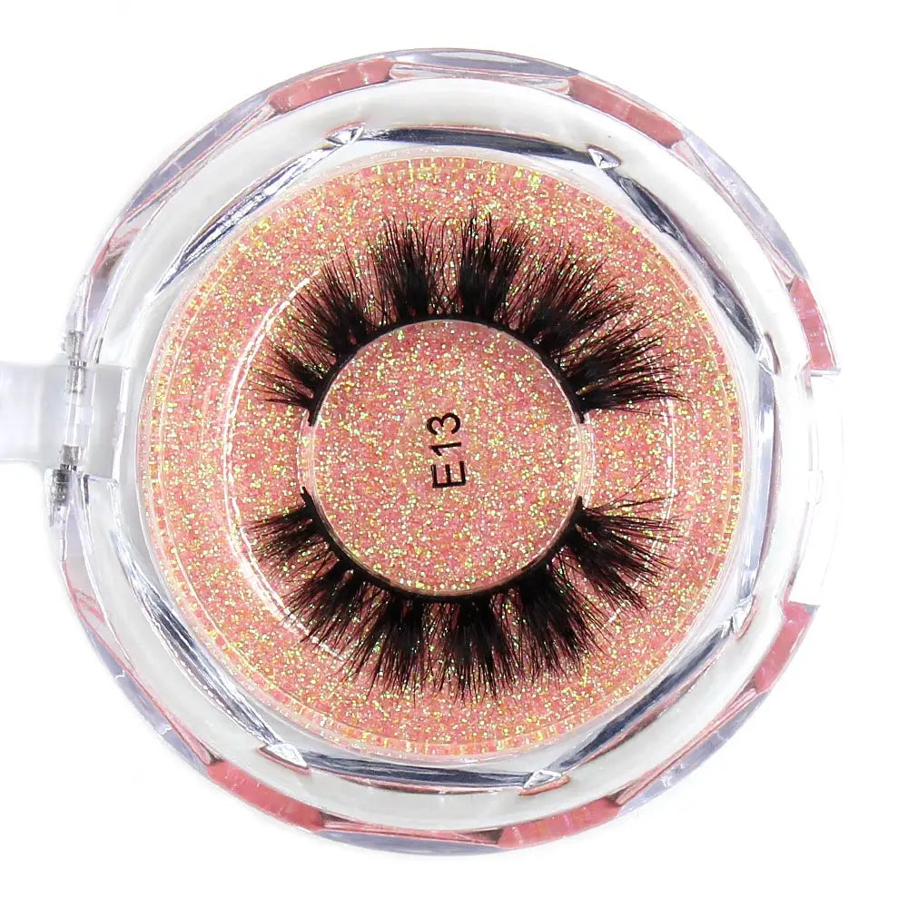 AMAOLASH Eyelashes Mink Lashes High Volume Thick False Eyelashes 3D Eyelash Extension Dramatic Soft Long Lasting Eye Lashes E01