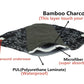 【Sigzagor】5+1 Set Long Panty Liners Cloth Menstrual Pads  RANDOM Prints Bamboo Charcoal Sanitary Washable Reusable Light Flow