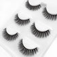 SHIDISHANGPIN 3 Pairs 29 Styles 3D Faux Mink Hair Soft False Eyelashes Fluffy Wispy Thick Lashes Handmade Lash Eye Makeup Tools