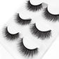SHIDISHANGPIN 3 Pairs 29 Styles 3D Faux Mink Hair Soft False Eyelashes Fluffy Wispy Thick Lashes Handmade Lash Eye Makeup Tools