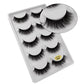 5/3pairs makeup eyelashes soft fluffy lashes false eyelashes dramatic 3d mink lashes lash extension make up 3d cilios faux cils