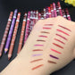 Colorful Natural Matte Wood Lip Liner Pen Waterproof Long Lasting Lipstick Pencil Contour Lady Charming Women's Cosmetic Tool