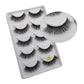 5/3pairs makeup eyelashes soft fluffy lashes false eyelashes dramatic 3d mink lashes lash extension make up 3d cilios faux cils