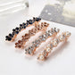 Korean Crystal Pearl Spring Hair Clips Pins for Women Girls Elegant Barrettes Hairpins Hairgrips Headwear Hair Accessories