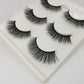 SHIDISHANGPIN 3 Pairs 29 Styles 3D Faux Mink Hair Soft False Eyelashes Fluffy Wispy Thick Lashes Handmade Lash Eye Makeup Tools