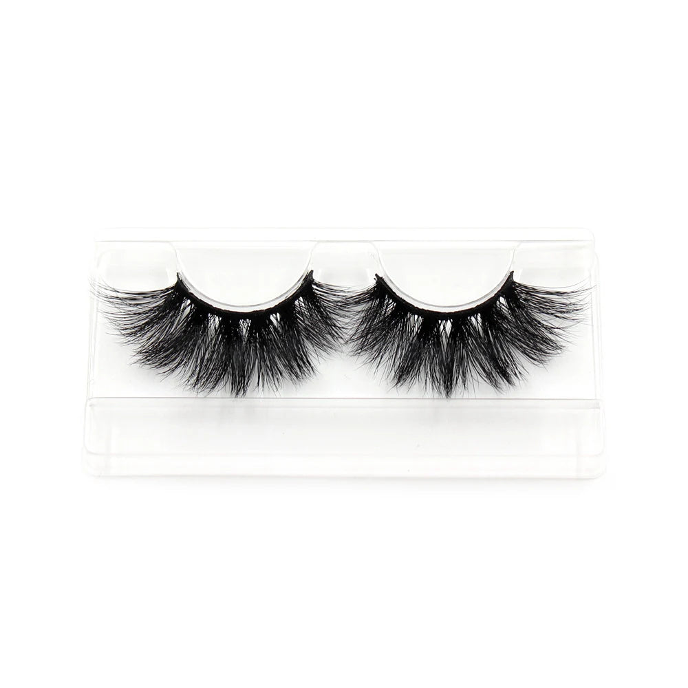 AMAOLASH Mink Eyelashes 25mm Lashes Fluffy Long Lasting 3D Mink Lashes Cruelty Free Eye Lashes Natural False Eyelashes Makeup