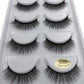 5/3pairs makeup eyelashes soft fluffy lashes false eyelashes dramatic 3d mink lashes lash extension make up 3d cilios faux cils