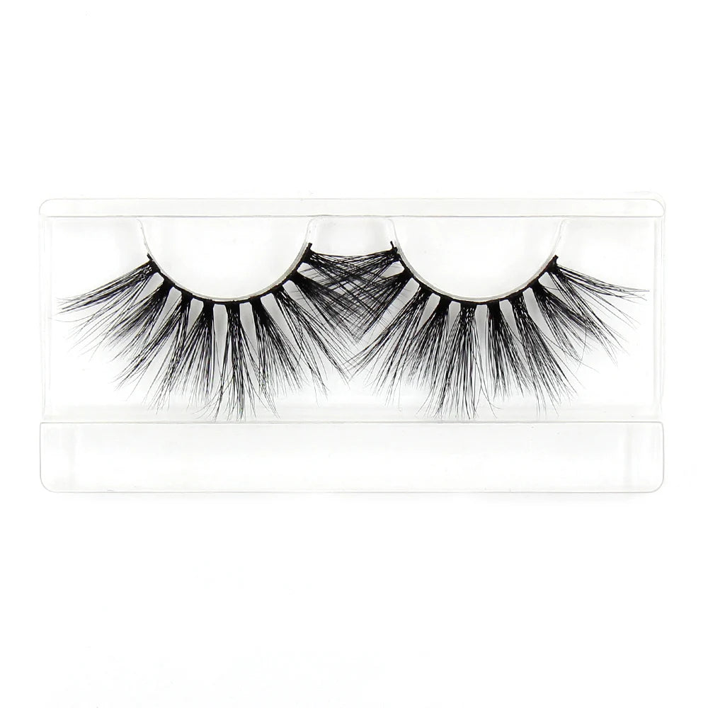 AMAOLASH Mink Eyelashes 25mm Lashes Fluffy Long Lasting 3D Mink Lashes Cruelty Free Eye Lashes Natural False Eyelashes Makeup