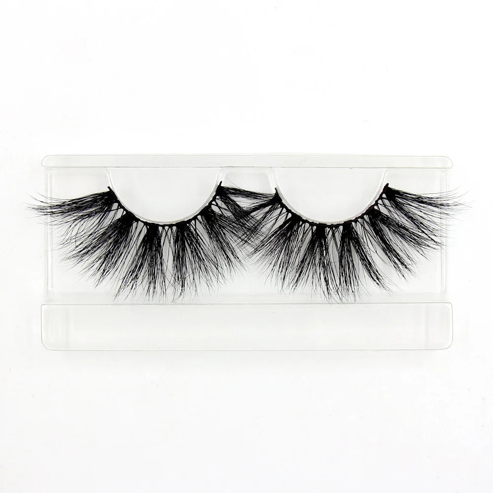 AMAOLASH Mink Eyelashes 25mm Lashes Fluffy Long Lasting 3D Mink Lashes Cruelty Free Eye Lashes Natural False Eyelashes Makeup