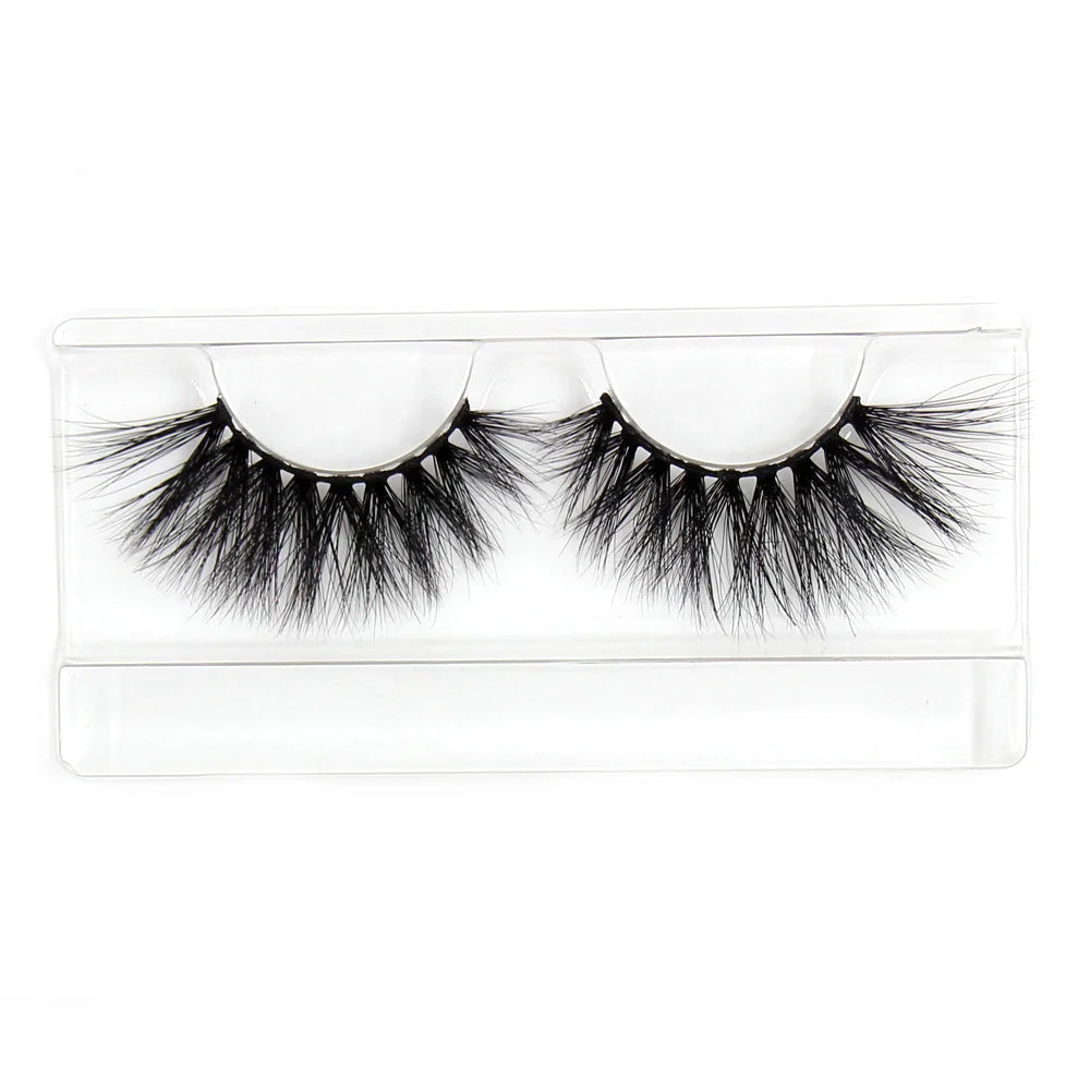 AMAOLASH Mink Eyelashes 25mm Lashes Fluffy Long Lasting 3D Mink Lashes Cruelty Free Eye Lashes Natural False Eyelashes Makeup