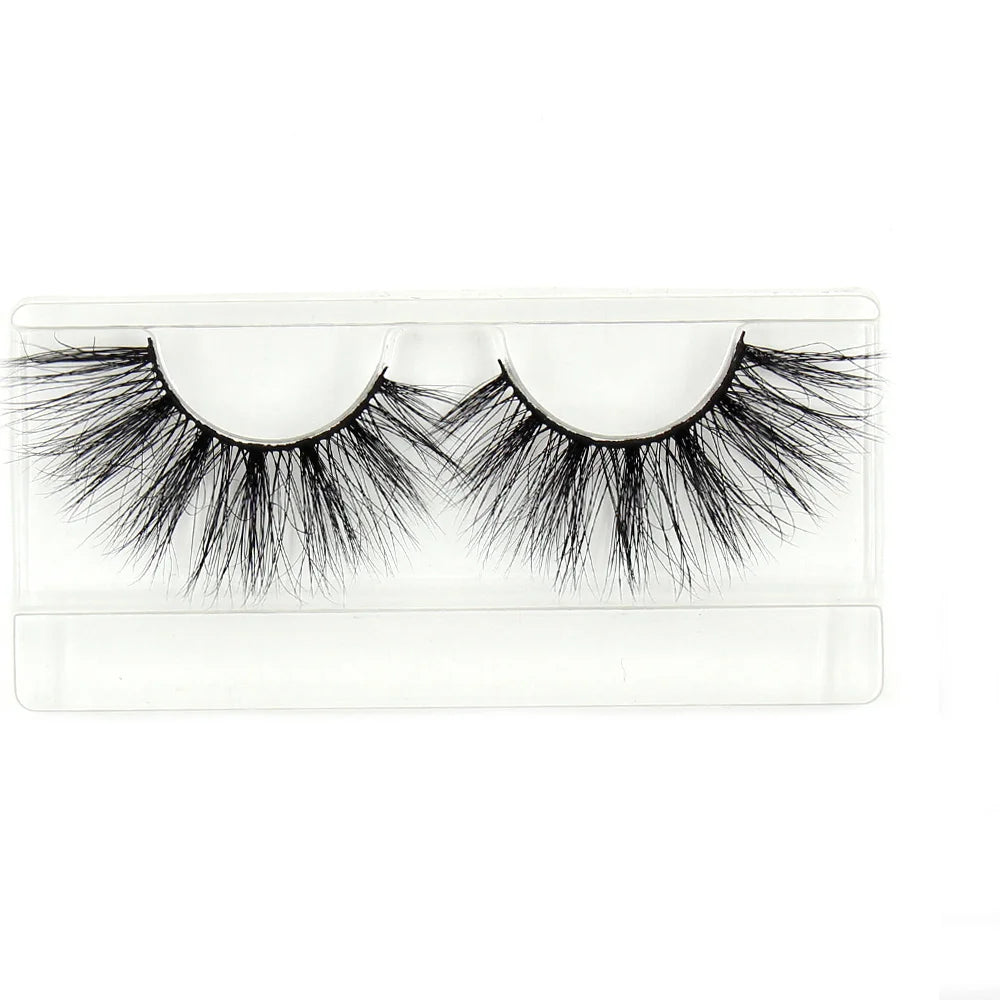 AMAOLASH Mink Eyelashes 25mm Lashes Fluffy Long Lasting 3D Mink Lashes Cruelty Free Eye Lashes Natural False Eyelashes Makeup