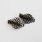 New Arrival 1PC Hollow Iron Sheet Metal Flower Butterfly Torus DIY Jewelry Hairpin Duck Tongue Hair Clip Girl Hair Accessories