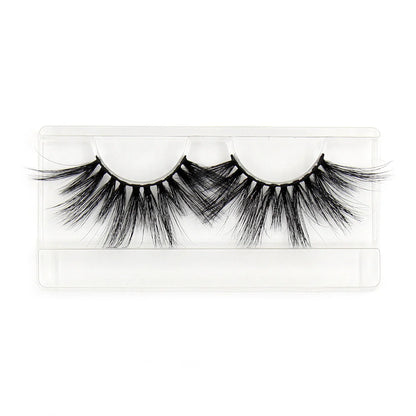 AMAOLASH 25mm Eyelashes 5D Mink Lashes Thick Crisscross False Eyelashes Fluffy Dramatic Eyelashes Makeup Soft Lashes 38 Styles
