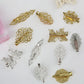New Arrival 1PC Hollow Iron Sheet Metal Flower Butterfly Torus DIY Jewelry Hairpin Duck Tongue Hair Clip Girl Hair Accessories