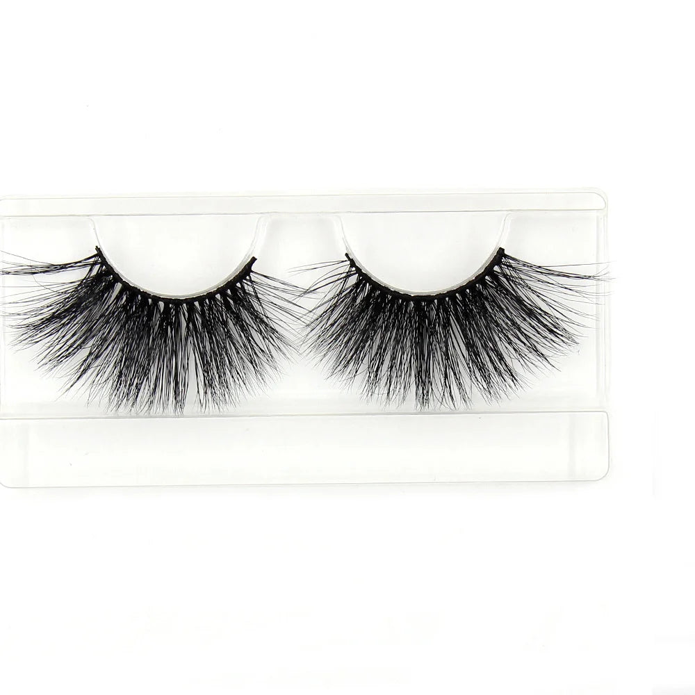 AMAOLASH Mink Eyelashes 25mm Lashes Fluffy Long Lasting 3D Mink Lashes Cruelty Free Eye Lashes Natural False Eyelashes Makeup