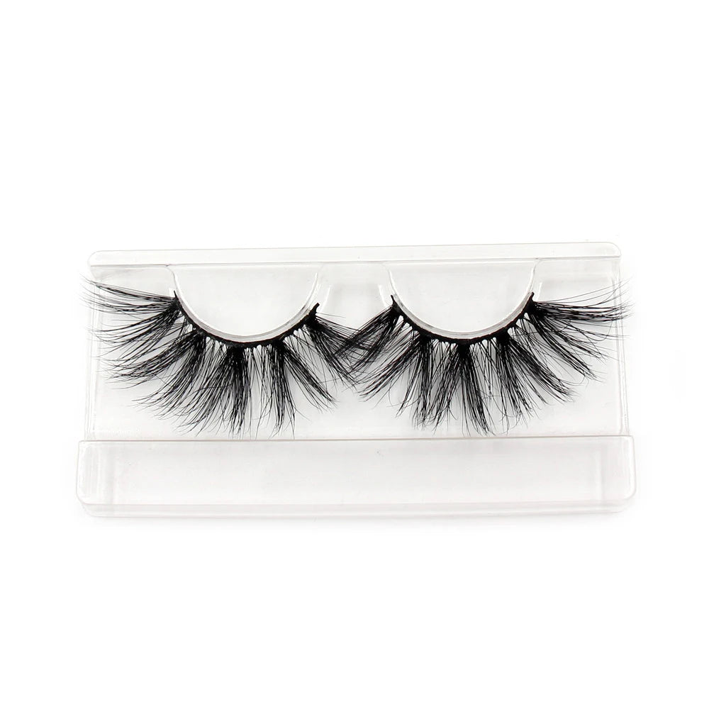 AMAOLASH Mink Eyelashes 25mm Lashes Fluffy Long Lasting 3D Mink Lashes Cruelty Free Eye Lashes Natural False Eyelashes Makeup