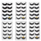 5/3pairs makeup eyelashes soft fluffy lashes false eyelashes dramatic 3d mink lashes lash extension make up 3d cilios faux cils