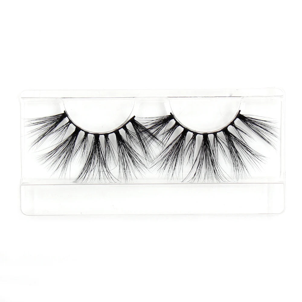 AMAOLASH Mink Eyelashes 25mm Lashes Fluffy Long Lasting 3D Mink Lashes Cruelty Free Eye Lashes Natural False Eyelashes Makeup