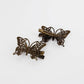 New Arrival 1PC Hollow Iron Sheet Metal Flower Butterfly Torus DIY Jewelry Hairpin Duck Tongue Hair Clip Girl Hair Accessories