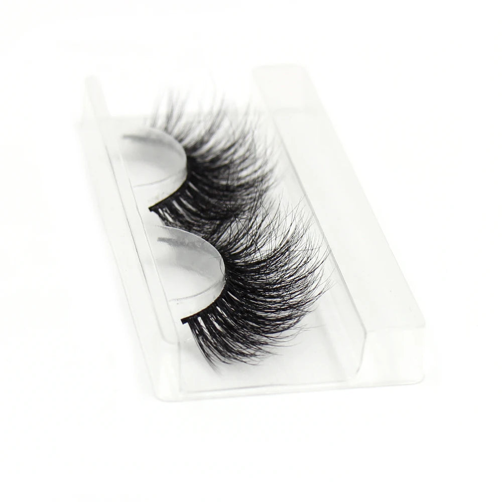 AMAOLASH Mink Eyelashes 25mm Lashes Fluffy Long Lasting 3D Mink Lashes Cruelty Free Eye Lashes Natural False Eyelashes Makeup
