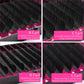 Abonnie B/C/D 12Rows Mink Hair Lashes Extension Matte Black Fluffy Silk Eyelash Extension for Beauty Makeup