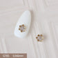 10pcs 3D Alloy Christmas Tree Bells Nail Art Zircon Pearl Metal Manicure Nails Accessories DIY Nail Decorations Supplies Charms