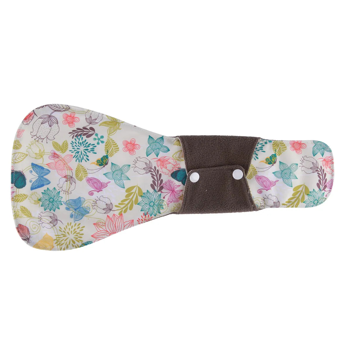 [Sigzagor]1 XXL Cloth Menstrual Pad Sanitary Bamboo Charcoal Reusable Overnight Post Partum 16in