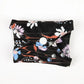 【Sigzagor】5+1 Set Long Panty Liners Cloth Menstrual Pads  RANDOM Prints Bamboo Charcoal Sanitary Washable Reusable Light Flow