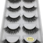 5/3pairs makeup eyelashes soft fluffy lashes false eyelashes dramatic 3d mink lashes lash extension make up 3d cilios faux cils