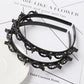 Double Layer Bands Clip Hairbands Fashion Plastic Braided Headband Punk New Knitting Womens Headwear Hair Accessories Pearl