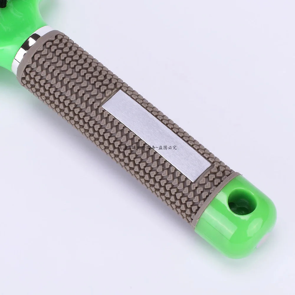 3PCS /set Women's Anti-Knot Nylon Bristle Hairbrush Detangler Scalp Massage Tangle Teaser Hair Comb for Hair Care
