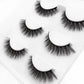 SHIDISHANGPIN 3 Pairs 29 Styles 3D Faux Mink Hair Soft False Eyelashes Fluffy Wispy Thick Lashes Handmade Lash Eye Makeup Tools