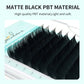 NATUHANA Korea PBT 16Rows B C D Curl Eyelash Extension False Individual Lashes Hand Made Faux Mink Eyelashes for Extensions
