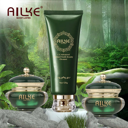 AILKE Dark Spots Removal Face Cream, With Retinol, Vitamin C, Reduce Freckles, Melanin Day And Night Lightening Skin Care Set
