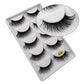 5/3pairs makeup eyelashes soft fluffy lashes false eyelashes dramatic 3d mink lashes lash extension make up 3d cilios faux cils