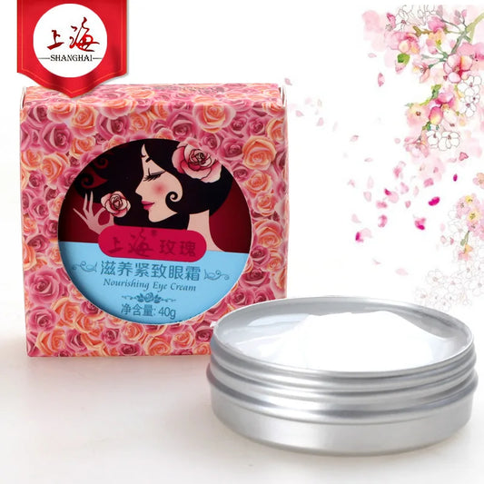 Chinese SHANGHAI Rose Firming Eye Primer Cream Nourishing Tightening Eye Care Anti Cerne Anti Dark Circles Ageless Patches